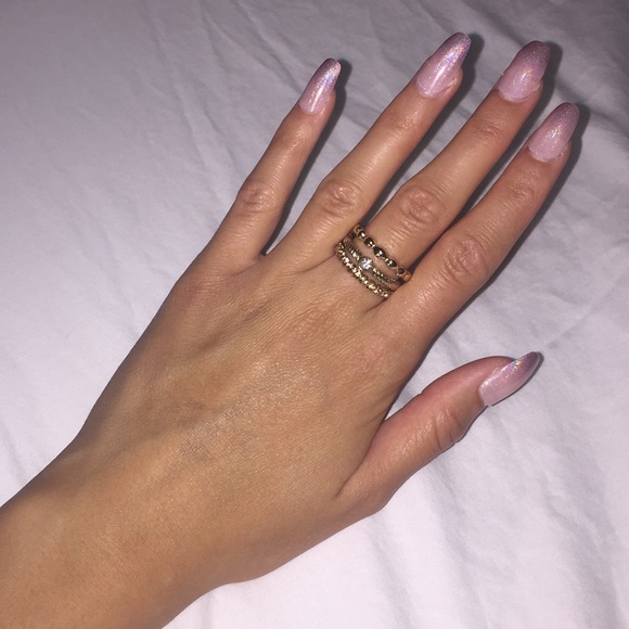 Francesca's Collections Jewelry - 3 GOLD RINGS